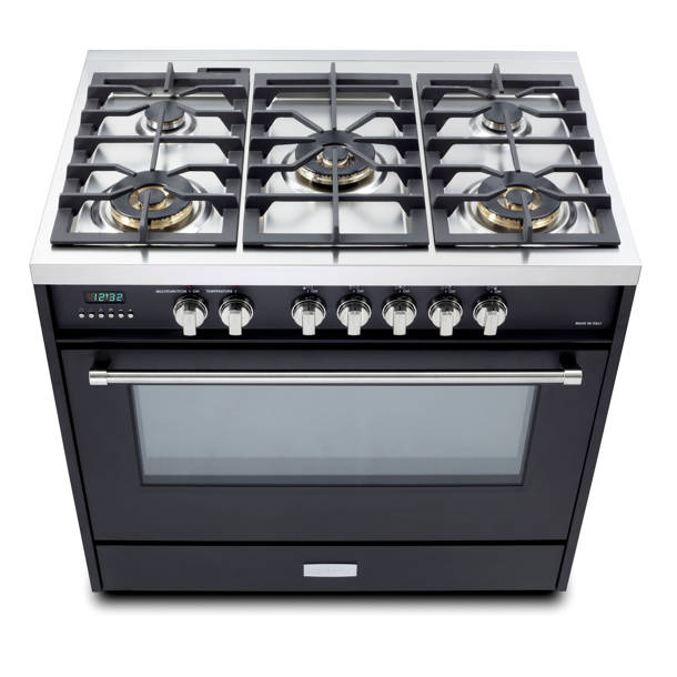 Verona 36" 4 Cubic Feet Dual Fuel Freestanding Range & Reviews Wayfair